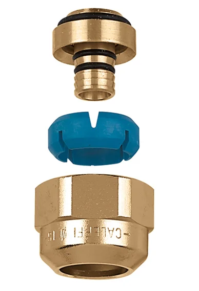 Caleffi Knelkoppeling Caleffi Darcal messing 3/4" geschikt voor:  kunststof 680 680524