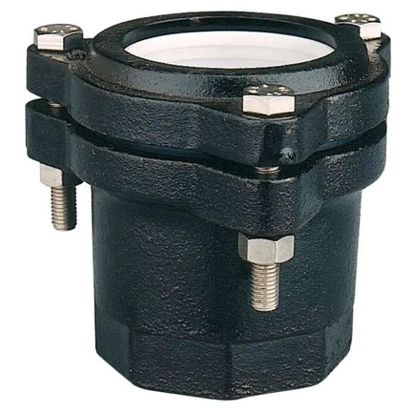 Caleffi Knelovergangsstuk gietijzer 110mm x 4" F (drink)water Caleffi Deca 860 860110