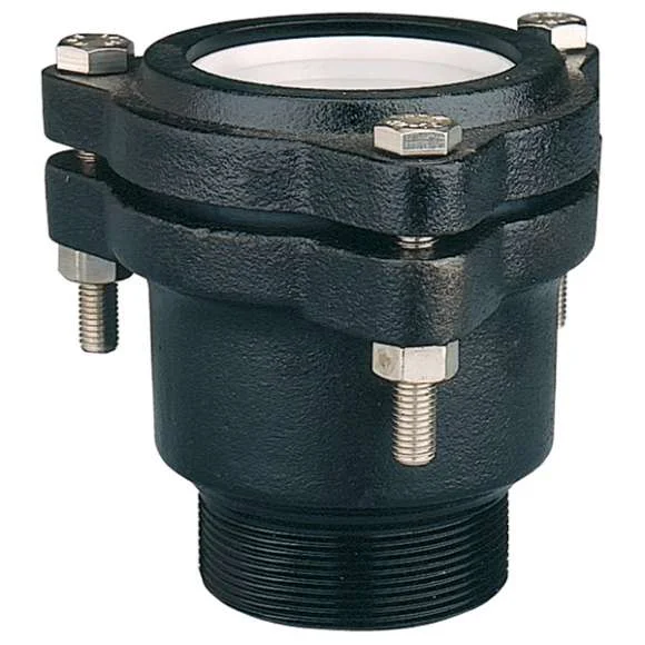 Caleffi Knelovergangsstuk gietijzer 110mm x 4" M (drink)water Caleffi Deca 861 861110