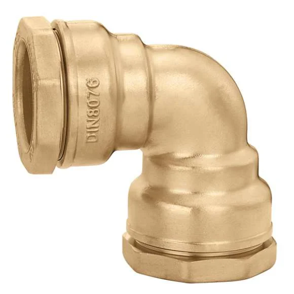 Caleffi Knelknie messing 40mm FF 90° (drink)water Caleffi Deca 866 866040