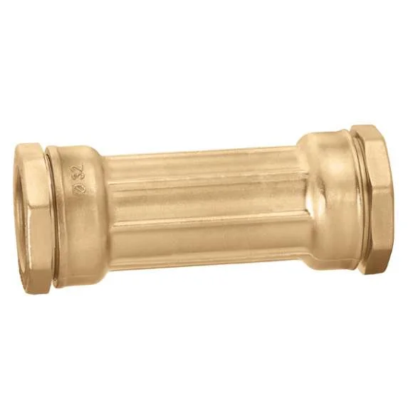 Caleffi Knelschuifmof messing 25mm FF (drink)water Caleffi Deca 870 870025