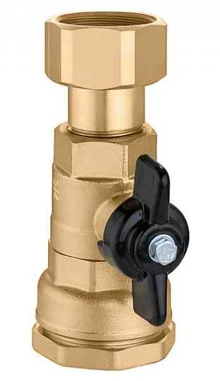 Caleffi Vlinderkraan met volle doorlaat DN 42x25mm F knel PN16 voor PE-buizen Caleffi 871 871025