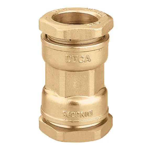 Caleffi Knelschuifmof messing 34mm FF verwarming Caleffi Deca 893 893034