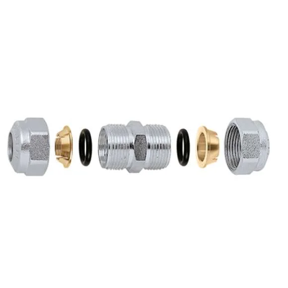 Caleffi Dubbele koppeling 10 cr Caleffi 913010
