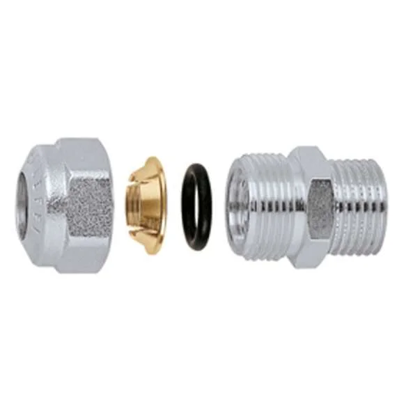 Caleffi Koppel.m/buitendr.cr 3/8 * 14 Caleffi 914314