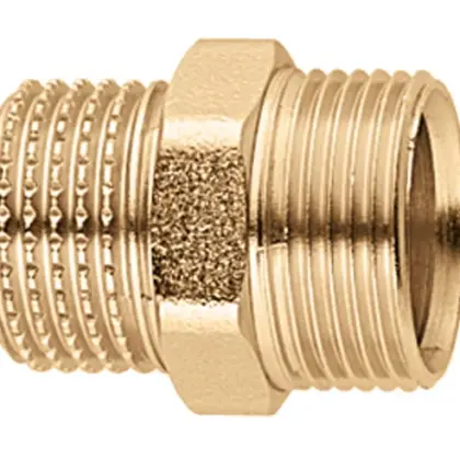 Caleffi Draadovergangsstuk messing 1/2" M  x  23 p .1