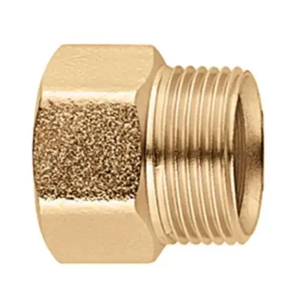 Caleffi Draadovergangsstuk messing 3/8" F  x  23 p .1