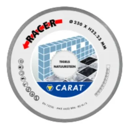 Carat CDB1253000 Carat CDB Racer slijpschijf 125 mm - tegel/natuursteen