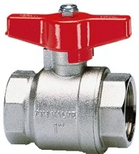 Cimberio CIM 314 bolkraan met vlindergreep (rood) FF 3/4 x 3/4 314