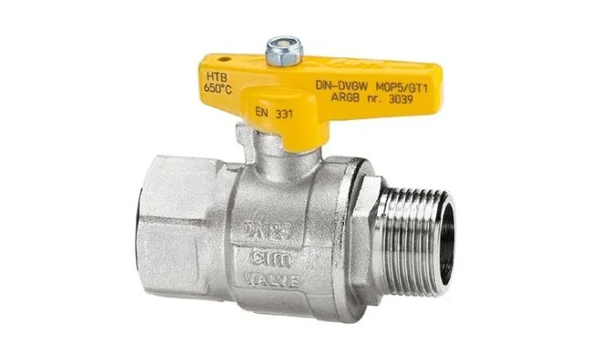 Cimberio Gaskraan met volle doorlaat DN 3/4" FM PN5 Cimberio 801FP 801FP-1020