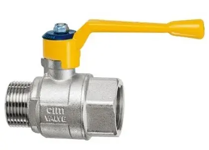 Cimberio Gaskraan met volle doorlaat DN 3/8" MF PN5 Cimberio 201/12G 201-12G-1010