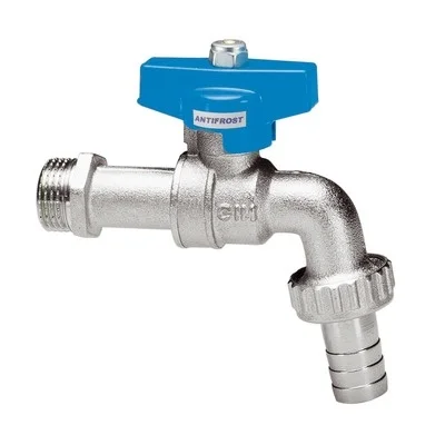 Cimberio Dubbel dienstkraan cim334 1/2 blauw met vlinder cimberio 334-1-1015