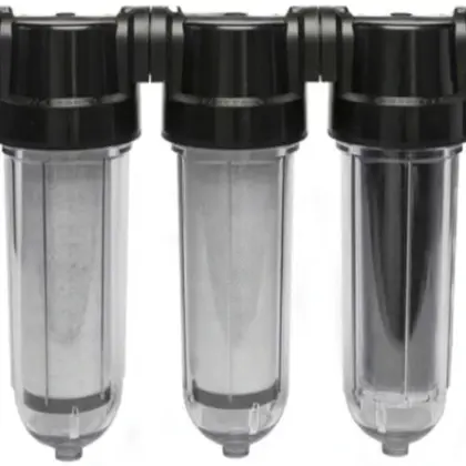 Cintropur FWCCNW24TRIOCTN Cintropur Smart Line SL240 TRIO-CTN waterfilter trio 3/4 x 3/4 - 25 micron - debiet 500 l/u