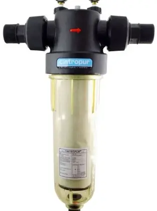 Cintropur FWCCNW500 Cintropur NW500 waterfilter 2 x 2 - 25 micron - debiet 18000 l/u - met manometers