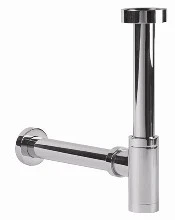 Clou CL/06.53011.29 Clou Mini Suk bekersifon 5/4 x 25 mm - chroom - voor handenwasser