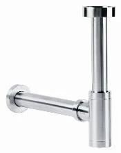 Clou CL/06.53011.41 Clou Mini Suk bekersifon 5/4 x 25 mm - geborsteld inox - voor handenwasser