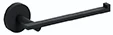 Clou Flat toiletrolhouder zonder klep - zwart mat CL/09.02030.21