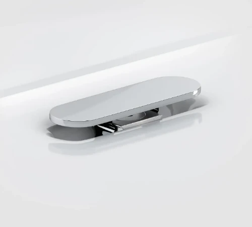 CLOU Afvoerplug en sifon aansluiting, rvs gepolijst t.b.v. First & Flush fonteinen CL/1060.3000.40