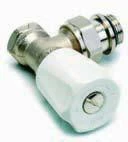 Comap 408203 Comap 408U haakse thermostatiseerbare radiatorkraan 3/8 x 3/8 - instelbare Kv-waarde