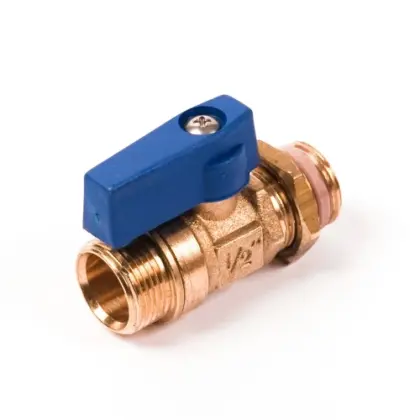 Comap 643 bolkraan MM 1/2 x M22 - blauw 6438222B