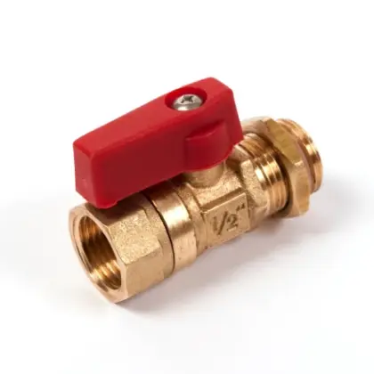 Comap 643 bolkraan MF 1/2 x 1/2 - rood 6439041B