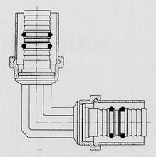 Comap MultiSkin pers bocht 90° FF 20 x 20 mm 7090W20