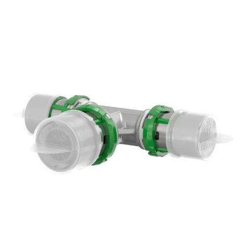 Comap Skinpress Metal verloop T-stuk 32 x 26 x 26 mm 7130RW322626