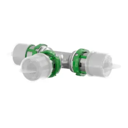 Comap 7130W40 Comap Skinpress Metal T-stuk FFF 40 x 40 x 40 mm