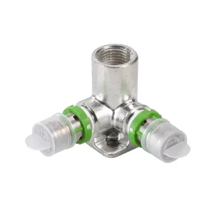 Comap 7471DGW161216 Comap MultiSkin pers dubbele muurplaat 90° FFF 16 x 1/2 F x 16 mm