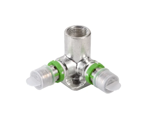 Comap 7471DGW161216 Comap MultiSkin pers dubbele muurplaat 90° FFF 16 x 1/2 F x 16 mm