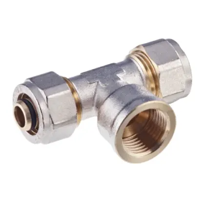 Comap 9469314-02 Comap Multiskin Compression verloop T-knelkoppeling met binnendraad 16 x 1/2F x 16 mm