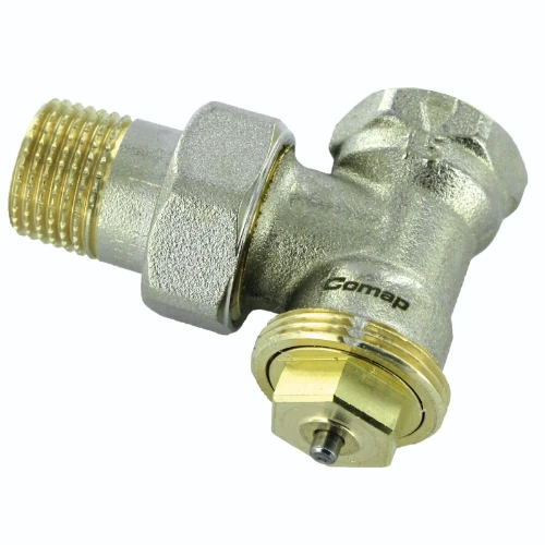 Comap R808B haakse thermostatiseerbare radiatorkraan 3/8 x 3/8 R808603