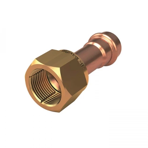 Conex Banninger MPA5285G0020201 Conex Banninger Maxipro Pers 2-delige koppeling met losse moer (Flare) FF 1/4 x 1/4