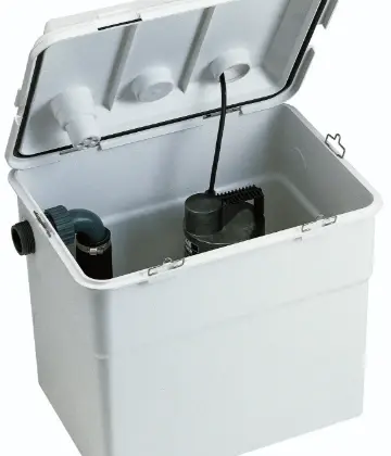 DAB 60196309H DAB Novabox 30/300.1 M vuilwater verzamelstation met dompeldomp - 1x230V
