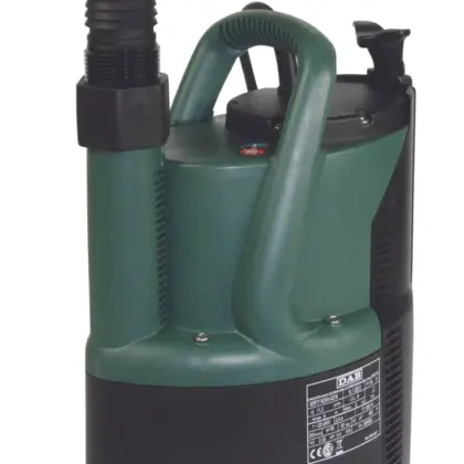 DAB Dompelpomp vezelversterkt kunststof Hmax=6.9m Qmax=7m3/h met vlotter 1x220-240V stroomkabel=10m DAB VERTY NOVA 200 M 60122636H