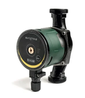 DAB Circulatiepomp DAB Evosta 2 Sol . L=180mm . Hmax=7.5m . 6/4"M  . EEI <= 0.2 Qmax=65m3/h 20-75/180 60188405
