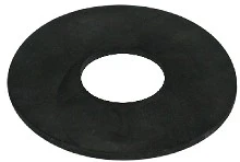 DBJ 121020001 DBJ klokdichting 63 x 32 x 3 mm voor Geberit spoelreservoir - zwart