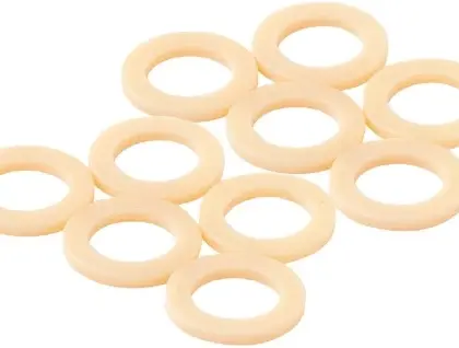 DBJ TPE rubber wartel dichting 1/2 - 11 x 18 x 1,5 mm (zak 10st) - opaal - prijs per set 159011988