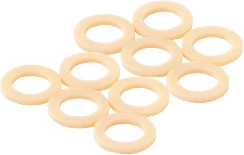 DBJ TPE rubber wartel dichting 1/2 - 11 x 18 x 1,5 mm (zak 10st) - opaal - prijs per set 159011988