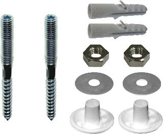 DBJ bevestigingsset voor handenwasser, fonteinplugboutset M8 x 110 mm 215290001