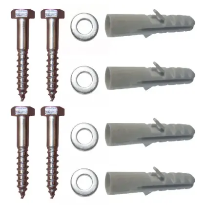 DBJ 216100001 DBJ radiatorbevestigingsset M8 x 50 mm - prijs per set