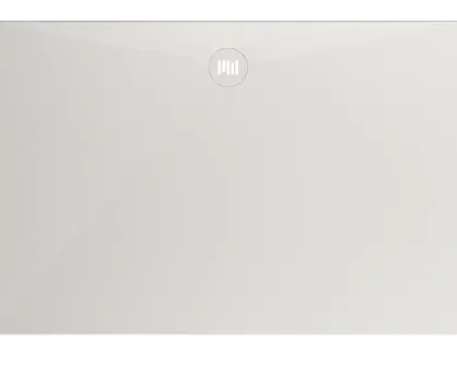DP.SF.IN.140090.SLS.F001 Solid 2.0 douchebak solid surface 1400 x 900 x 26 mm - wit - met inliggend afdekplaatje