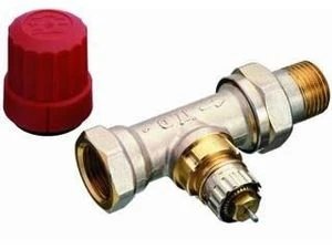 Danfoss RA-N rechte thermostatiseerbare radiatorkraan 1/2 x 1/2 - instelbare kv-waarde 013G0034