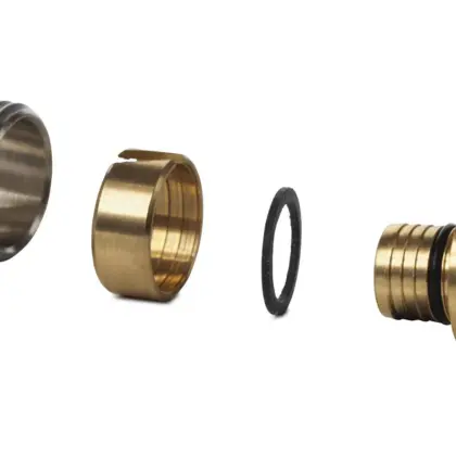 Danfoss Knelkoppeling Danfoss messing 16x2mm 1/2" 013G4176