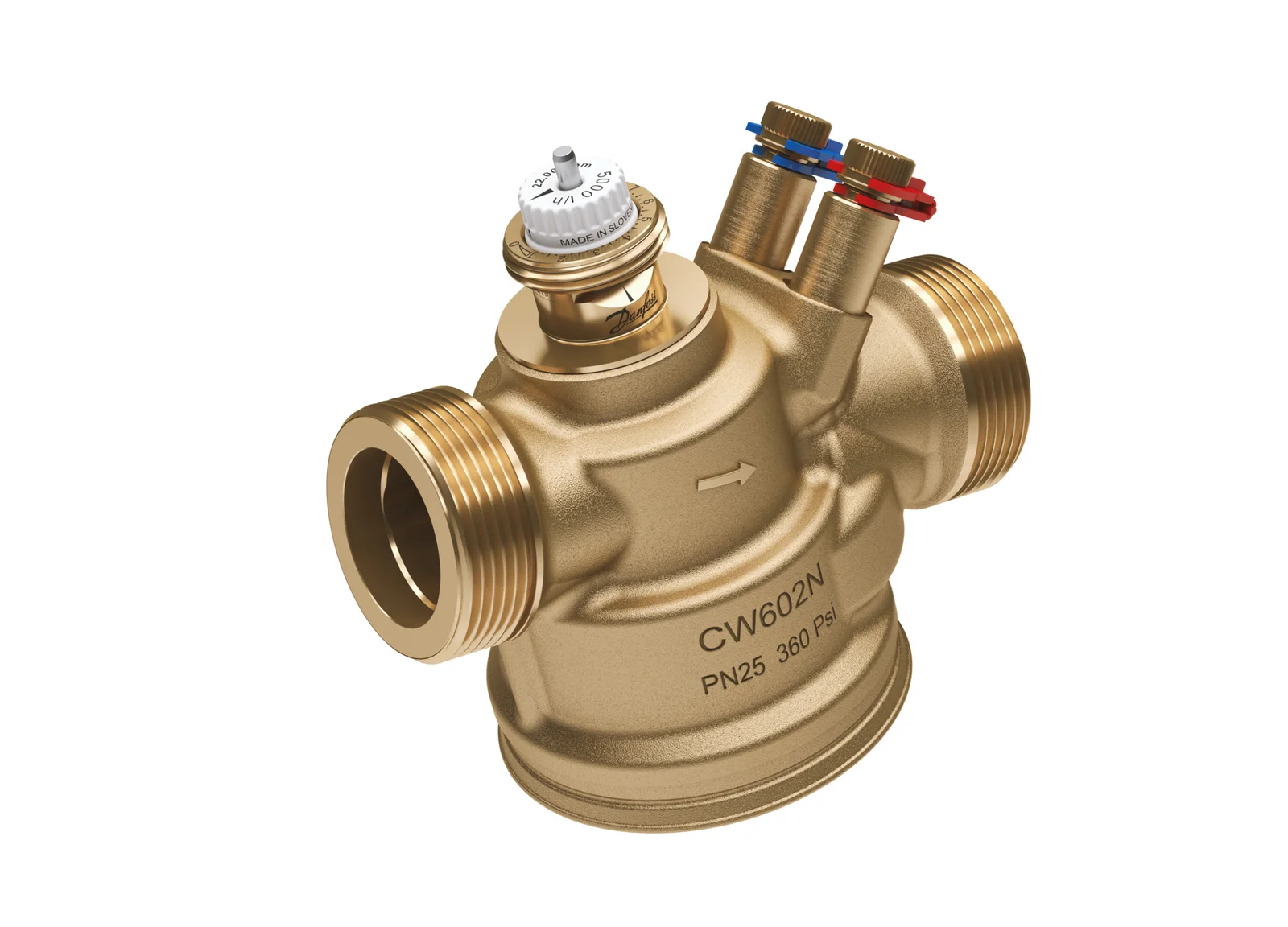 Danfoss Drukgecompenseerde regelafsluiter Danfoss AB-QM 003Z8206