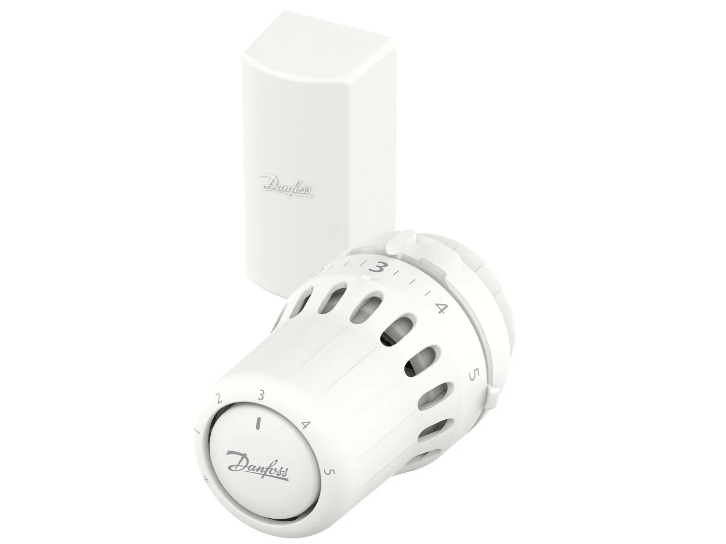 Danfoss Radiatorthermostaatknop Danfoss 26 mm wit 8-28°C 015G3082