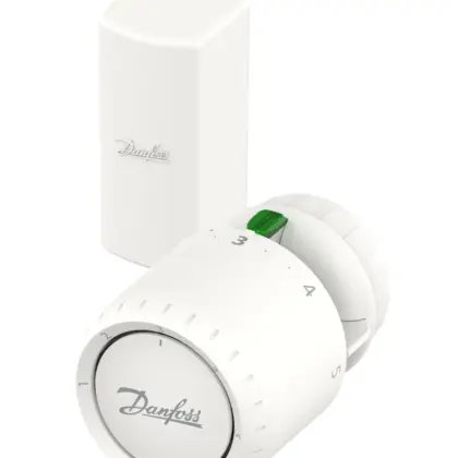 Danfoss Radiatorthermostaatknop Danfoss wit 7-28°C 015G4092