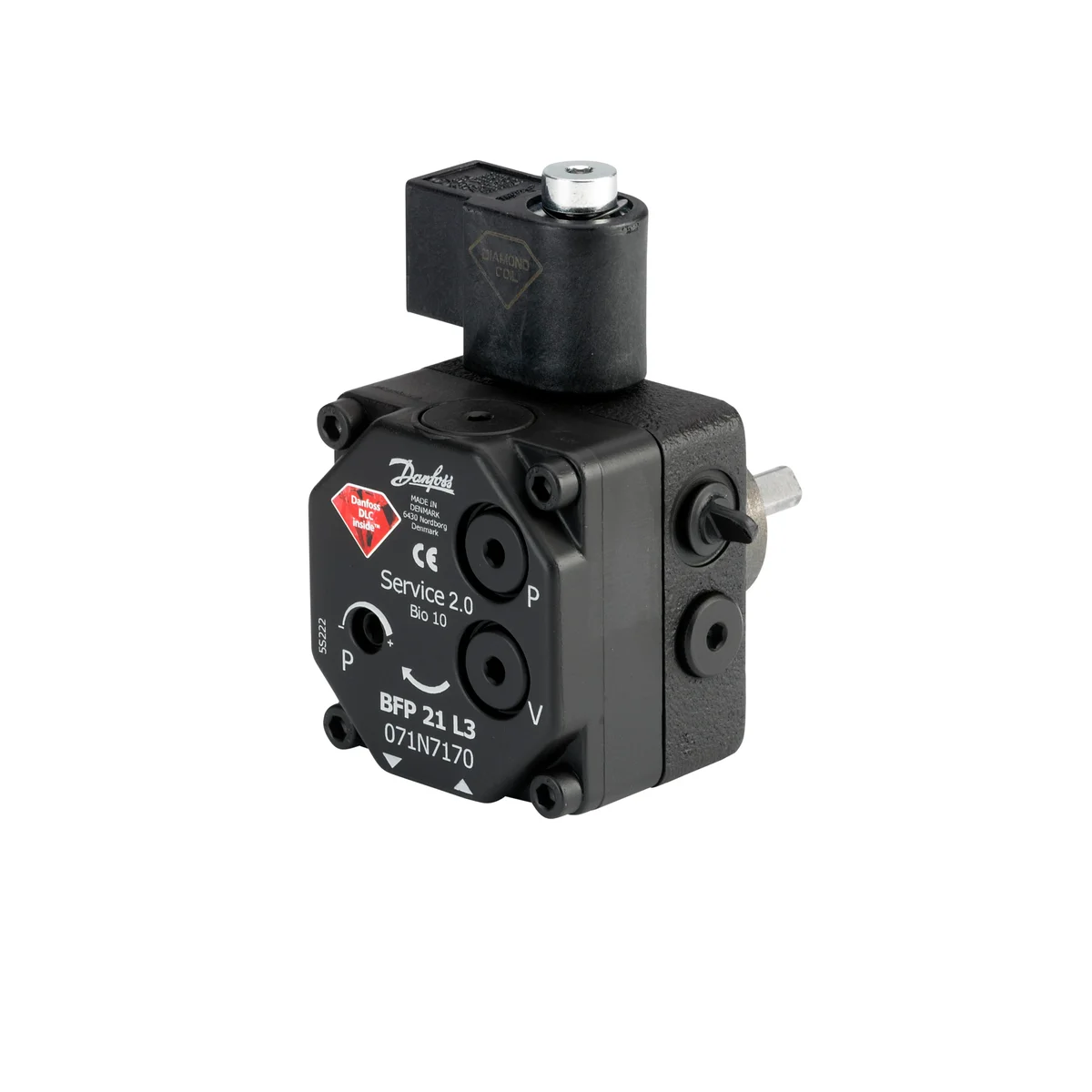 Danfoss BFP B 41 R3L LE-S 2-pijps mazoutpomp danfoss 071N7137