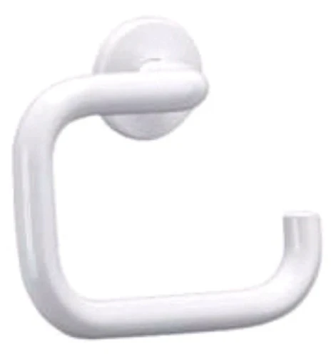 Delabie 4081N ROLHOUDER 20 MM gepolijst U vormig 160 - 120 ! nylon met onzicht. bevestigingen
