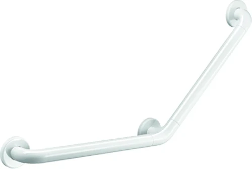 Delabie 5081N Delabie hoeksteun 135° 32 x 400 x 400 mm - wit nylon